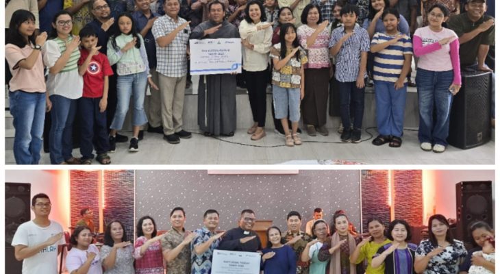 Pelindo Regional 1 dan Pelindo Group Wilayah Medan Serahkan Bakti Sosial dalam Rangka Paskah 2025