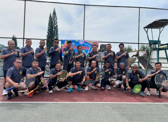 Bersatu Lewat Olah Raga: Pelindo Regional 1 dan Grup Medan Gelar Tenis Persahabatan