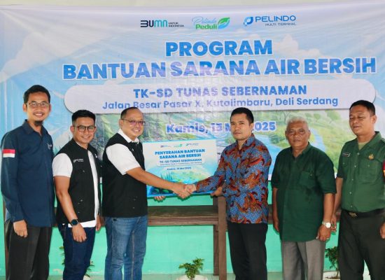 Pelindo Multi Terminal Bawa Harapan Lewat Akses Air Bersih