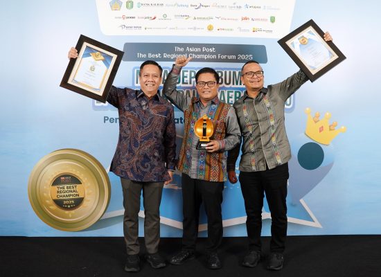 Pemprov Sumut Raih “The Best Region 2025” dan Bank Sumut Capai Predikat “Financial Regional Champion 2025” dari The Asian Post