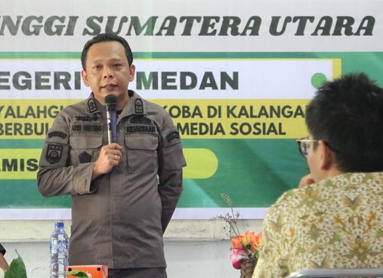 JMS Kejati Sumut ke SMA N 17 Medan, Ajak Siswa Kenali Hukum dan Jauhi Hukuman