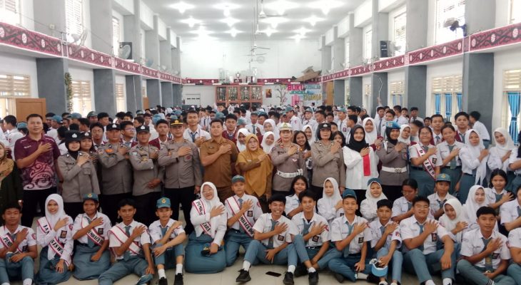 Polrestabes Medan Gelar Police Go To School di SMA Negeri 8 Medan