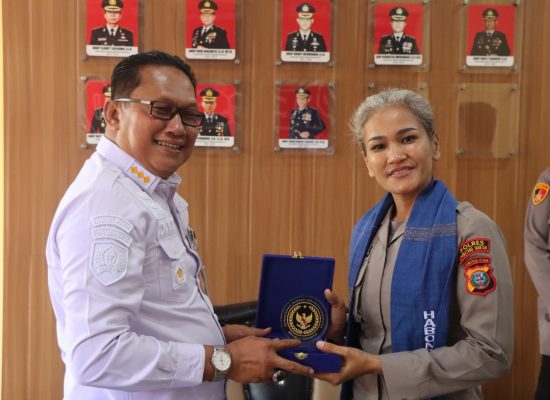 Jalin Koordinasi Antar Instansi ,Kapolres Pematangsiantar Terima Audiensi Kalapas Klas II A Davy Bartian