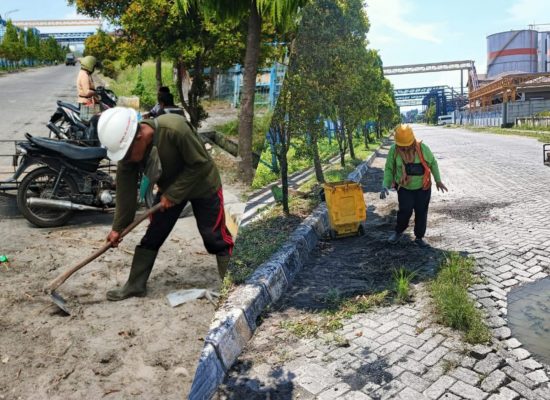 PT Pelindo Regional 1 Belawan Perkuat Komitmen Menjaga Kebersihan Kawasan Pelabuhan Belawan