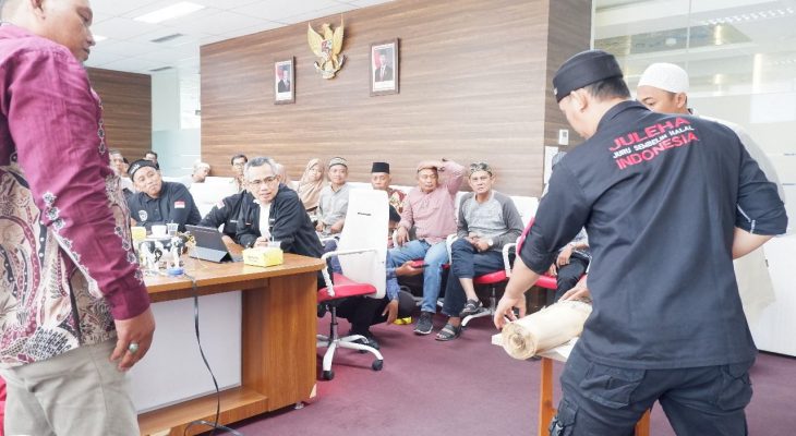 Pelindo Regional 1 melalui Pusat Pembinaan Dakwah Islam Regional 1 Mengadakan Pelatihan Pemotongan Hewan Qurban