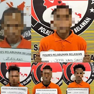 Sat Res Narkoba Belawan Tangkap Pengedar Shabu di Jalan Rawe
