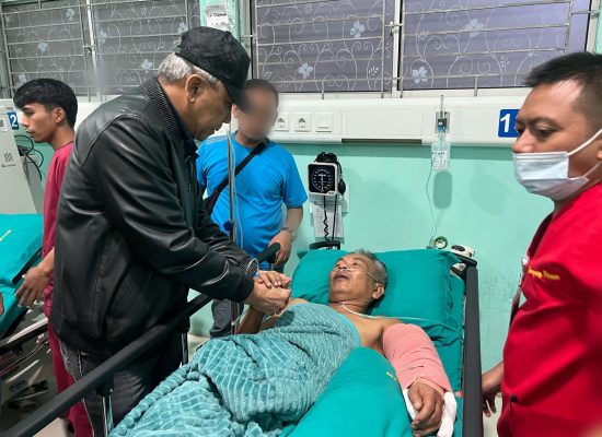 Diduga Berkaitan Dengan Penanganan Perkara, Jaksa dan Pegawai Kejari Deli Serdang “Dibacok” OTK