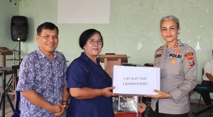 Wujud Memberi Perhatian Dan Kasih Sayang, Kapolres Pematangsiantar Kunker dan Baksos di Panti Asuhan 