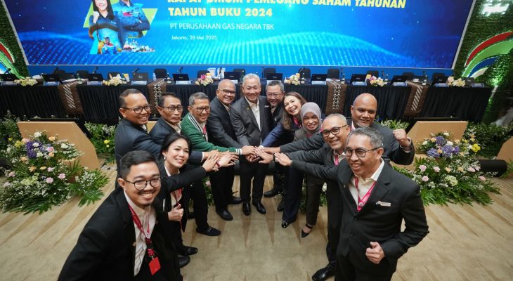 RUPST PGN 2025 Setujui Bagikan Dividen Sebesar 80% Laba Bersih 2024 Setara USD 271,5 Juta