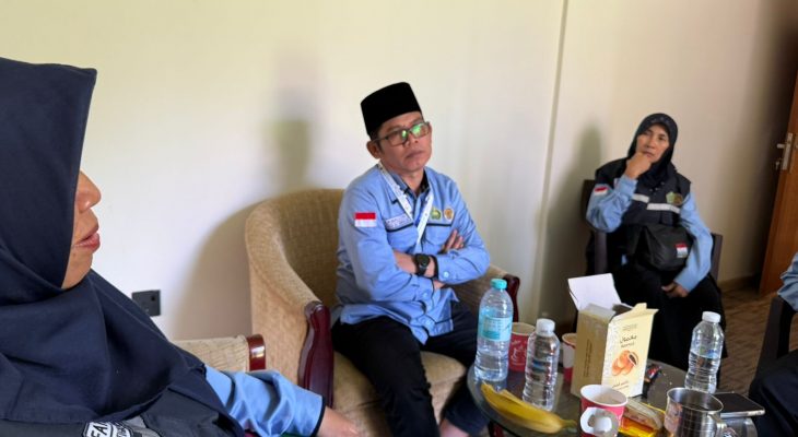 Fokus Pantau Landis, Tim PPIH Sektor 4 Makkah Gelar Rakor Jelang Armuzna