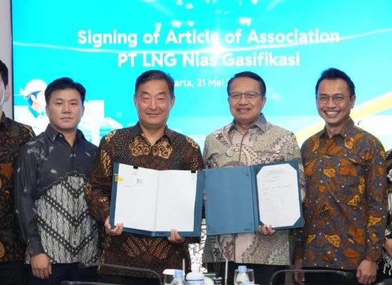 PT LNG Nias Gasifikasi Siap Beroperasi untuk Percepat Transisi Energi di Klaster Nias