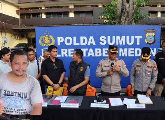 Tegas dan Cepat! Unit Resmob Satreskrim Polrestabes Medan Dapat Apresiasi Usai Amankan DC Bergaya Preman