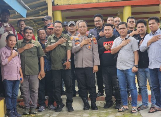 Kapolsek Medan Tuntungan Ajak Wartawan Bangun Sinergitas Lewat Temu Ramah
