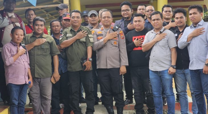 Kapolsek Medan Tuntungan Ajak Wartawan Bangun Sinergitas Lewat Temu Ramah