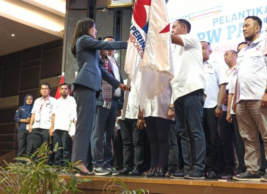 Pelantikan DPW Partai Perindo Sumut, Bobby Nasution Ajak Perindo Kolaborasi Sukseskan Program Pro Rakyat