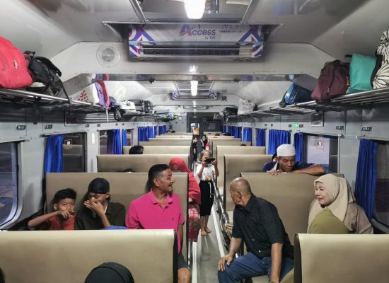 Geliat Lonjakan Penumpang KA di Sumut Sudah Terlihat Jelang Libur Panjang Akhir Pekan Hari Raya Idul Adha