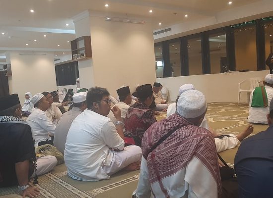 Dalam Rangka Sukseskan Ibadah Haji, Ketua Kloter 09 KNO Sosialisasikan Skema Armuzna