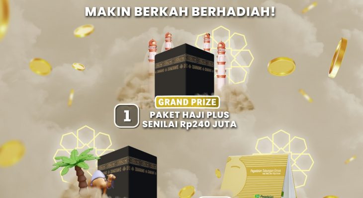 Apresiasi Nasabah, Pegadaian Kembali Hadirkan Program Badai Emas 2025