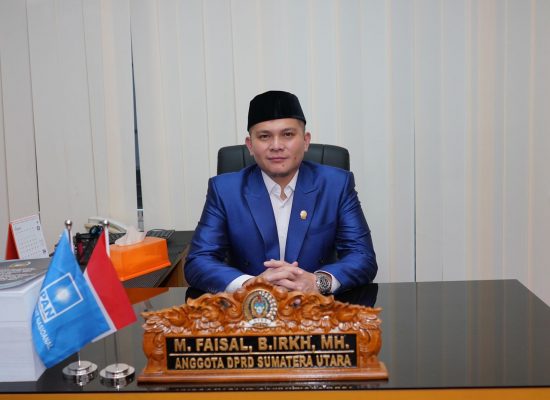 Anggota DPRD Sumut M Faisal Berharap Pergantian Direksi Bank Sumut Lebih Baik Lagi
