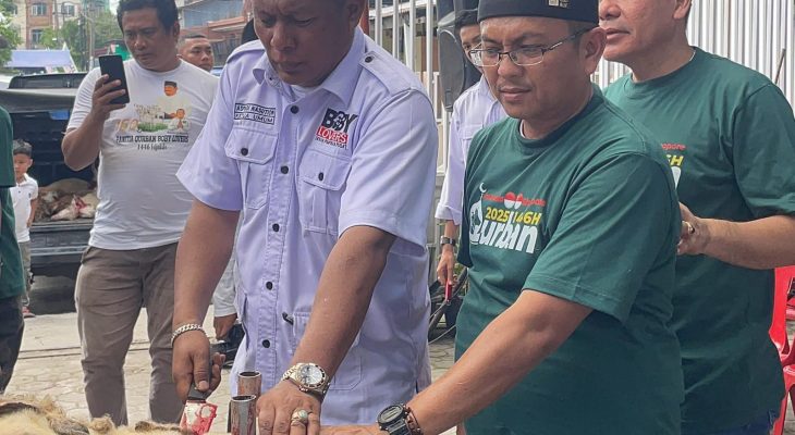 Boby Lovers Rayakan Idul Adha 1446 H Bersama Forkopimda Sumut Dengan Berbagi 150 Ekor Qurban