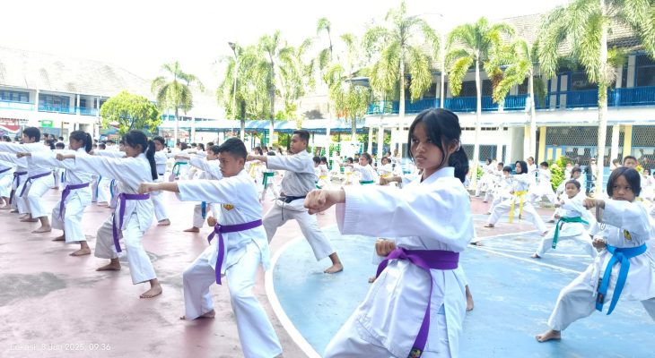 Semangat Membara di Tengah Panas Medan: Ratusan Karateka Kei Shin Kan Ikuti Ujian Kenaikan Tingkat