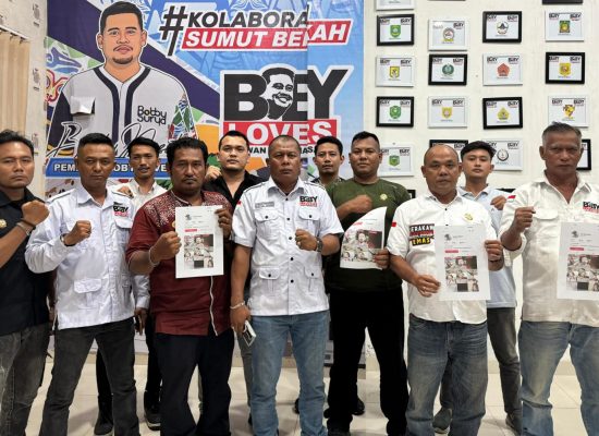 Relawan Bobby Lovers: Penghinaan Terhadap Gubernur Sumut dan Keluarga Besarnya Tidak Bisa Ditolerir