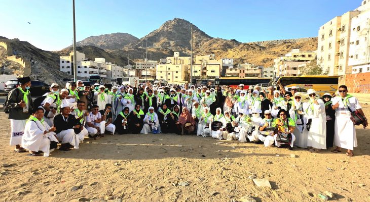 Jemaah Haji Kloter 9 KNO Ziarah ke Dua Situs Islam di Makkah Jelang Kepulangan