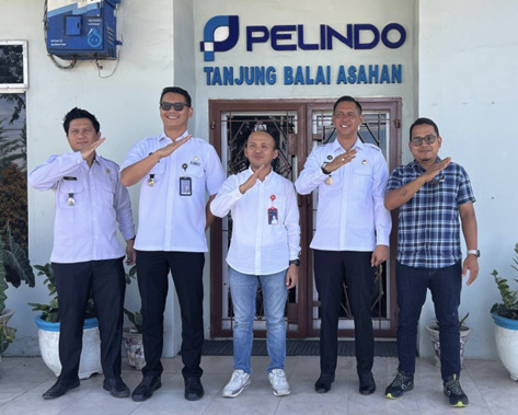 Pelindo Regional 1 Tanjung Balai Sambut Kunjungan Kepala Kantor Imigrasi Tanjung Balai  Bahas Pembangunan PMI Lounge