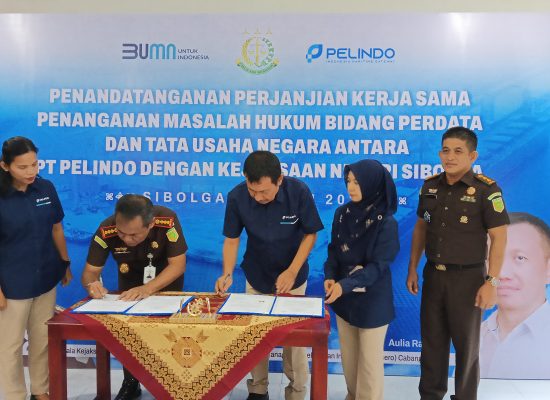 Pelindo dan Kejaksaan Negeri Sibolga Melakukan Kerja Sama Penanganan Masalah Hukum Bidang Perdata dan Tata Usaha Negara