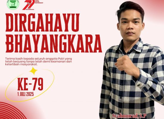 Ketua DPW Aspema Sumut, Sahmurad Apresiasi Polda Sumut dan Sampaikan Ucapan Selamat Hari Bhayangkara ke-79