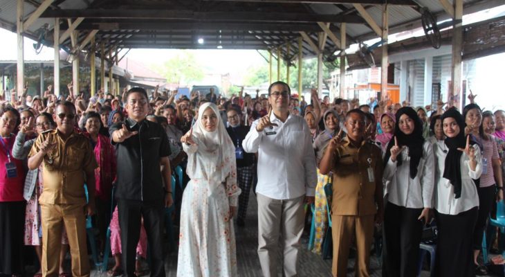 Sosialisasi Program Makan Bergizi Gratis bersama Mitra Kerja BGN di Desa Tanjung Keriahan