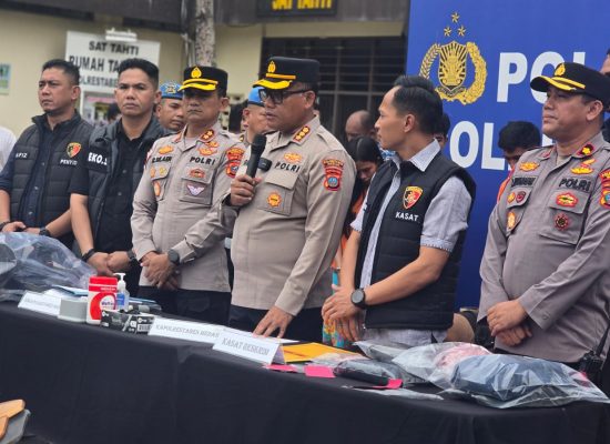 Unit Resmob Sat Reskrim  Polrestabes Medan Tembak 7 Maling Motor karena Melawan saat Ditangkap