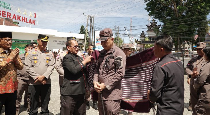 Kajati Sumut Kunker Ke Kejari Dairi, Motivasi Seluruh Jajaran Berpacu Raih WBBM