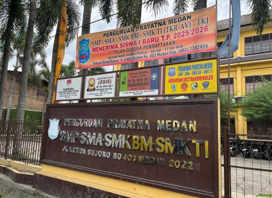 Dinas Pendidikan Terkesan Tutup Mata, Diduga Beroperasi Tanpa Izin, SMP Prayatna Medan Tetap Terima Dana BOS hingga 2021