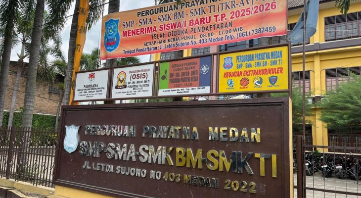 Dinas Pendidikan Terkesan Tutup Mata, Diduga Beroperasi Tanpa Izin, SMP Prayatna Medan Tetap Terima Dana BOS hingga 2021