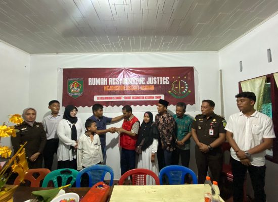 Kejati Sumut Selesaikan Perkaranya Dengan Humanis, Gara-Gara Anak Usil, Orang Tua Jadi Korban Penganiayaan