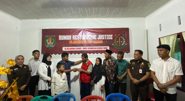 Kejati Sumut Selesaikan Perkaranya Dengan Humanis, Gara-Gara Anak Usil, Orang Tua Jadi Korban Penganiayaan