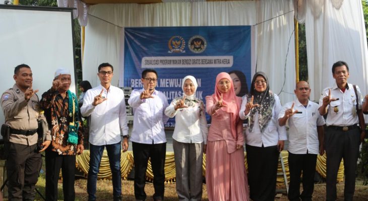 Anggota Komisi IX DPR RI dan Tim Ahli BGN Sosialisasikan MBG Kepada Masyarakat Desa Bela Rakyat