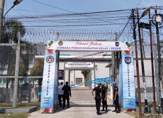 Lapas Tanjung Gusta Medan Larang Wartawan Meliput Kedatangan Menteri Imipas Agus Adrianto