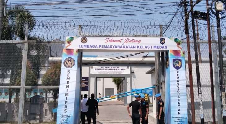 Lapas Tanjung Gusta Medan Larang Wartawan Meliput Kedatangan Menteri Imipas Agus Adrianto