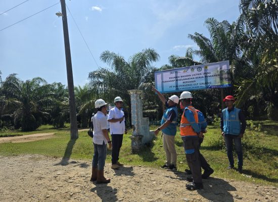 PLN Hadir untuk Rakyat melalui Edukasi Bahaya Listrik Saat Panen Sawit