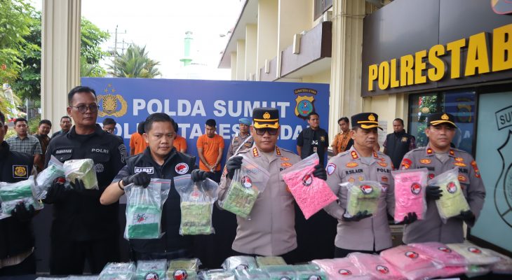 Kurir Sabu Dan Ekstasi Jaringan Malaysia Ditangkap Tim Satresnarkoba Polrestabes Medan