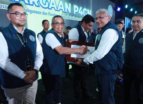 PELINDO Regional 1 Terima Penghargaan Dari BNN, Komitmen Cegah Narkoba