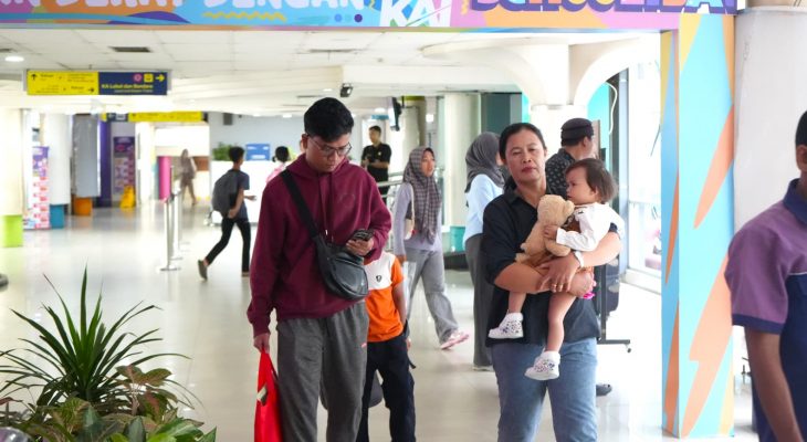 Penumpang KA di Sumut Pada Jumat 27 Juni Naik 23 Persen di Long Weekend Tahun Baru Islam Bersamaan dengan Libur Sekolah