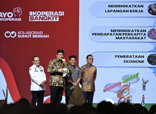 Sesuai Target, Provinsi Sumut Berhasil Membentuk 100% Koperasi Merah Putih di Seluruh Desa/Kelurahan