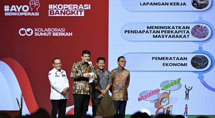 Sesuai Target, Provinsi Sumut Berhasil Membentuk 100% Koperasi Merah Putih di Seluruh Desa/Kelurahan