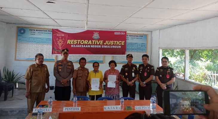Kejati Sumut Selesaikan 3 Perkara Penganiayaan Dengan Pendekatan Keadilan Restoratif