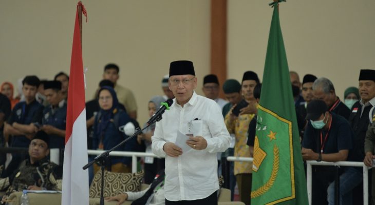 Pj Sekdaprov Sumut Sambut Kepulangan Jemaah Haji Kloter I Asal Kota Padangsidimpuan
