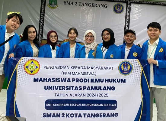 Upaya Pencegahan Kekerasan Seksual di Sekolah: Mahasiswa Hukum Unpam Lakukan Studi Kasus di SMA Negeri 2 Tangerang