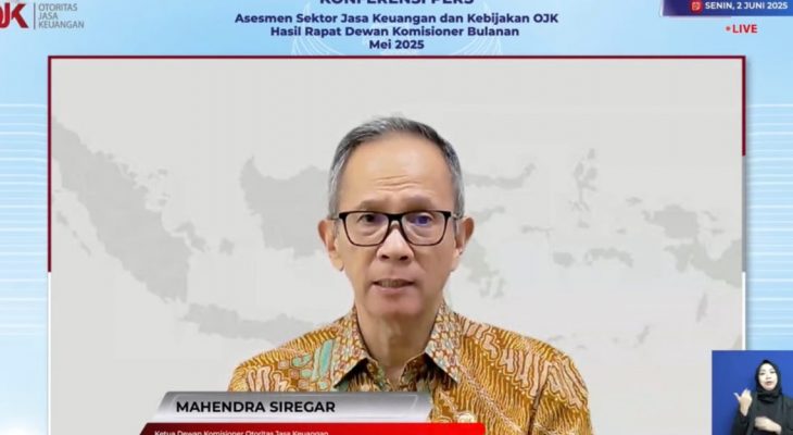 Bos OJK Beberkan Kondisi Sektor Jasa Keuangan di Tengah Tensi Perang Dagang